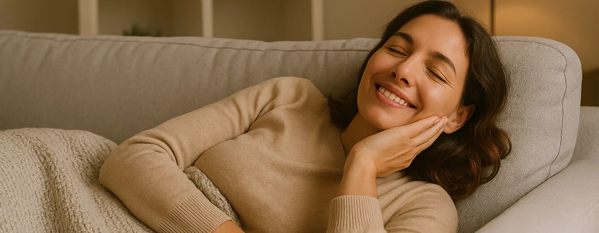 Patienten nach minimalinvasiver Implantologie in Mülheim an der Ruhr