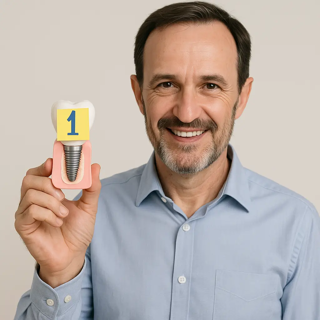 Zahnimplantation in nur einer Sitzung in Mülheim an der Ruhr